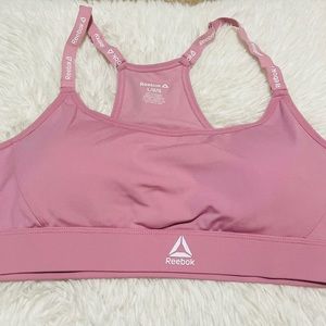 Reebok Women's Low Impact Favorite Bra with Removable Cups, Size L
